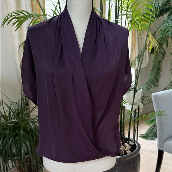 Vince Tops - Vince Deep Purple Women's Blouse